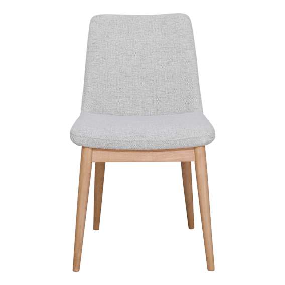 Alaska Dining Chair in Lola Glacier / Clear Lacquer