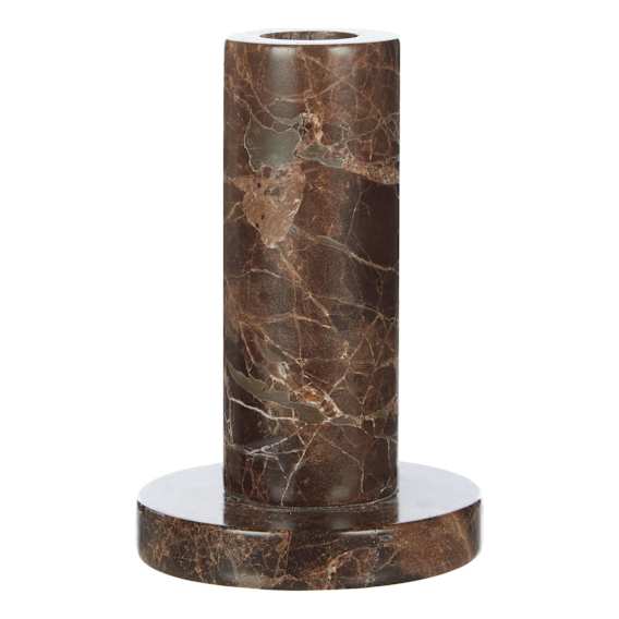 Albert Candleholder Small 8x12cm in Brown