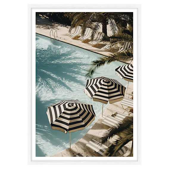 Aman Framed Print in 73 x 103cm
