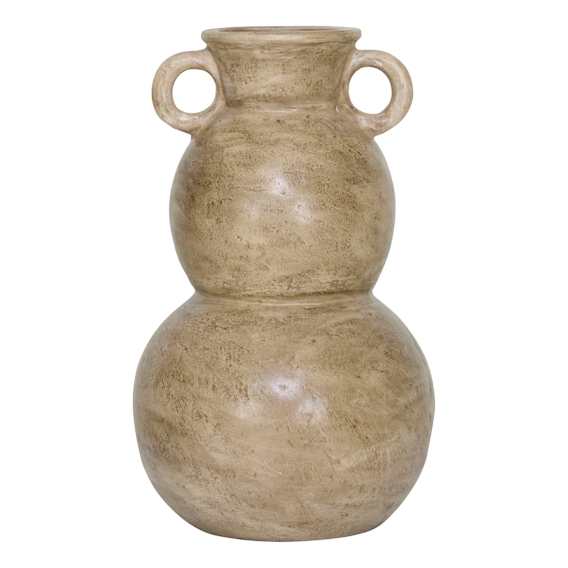 Anita Vessel High 27x45cm in Antique Grey