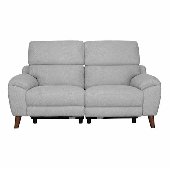 Anthony 2 Seater Recliner Sofa in Mars Silver