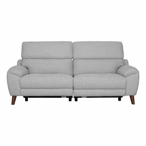 Anthony 3 Seater Recliner Sofa in Mars Silver