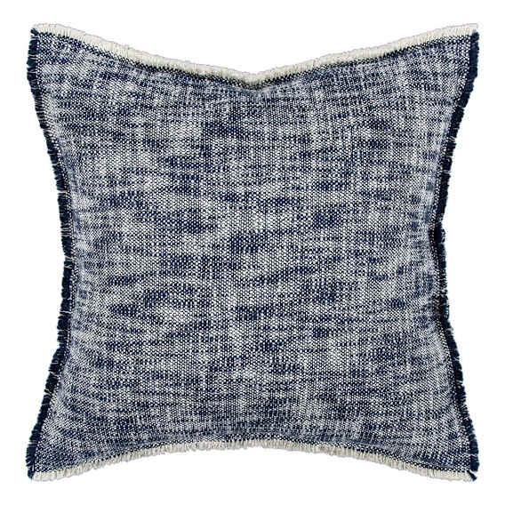 Arezzo Feather Fill Cushion 50x50cm in Navy