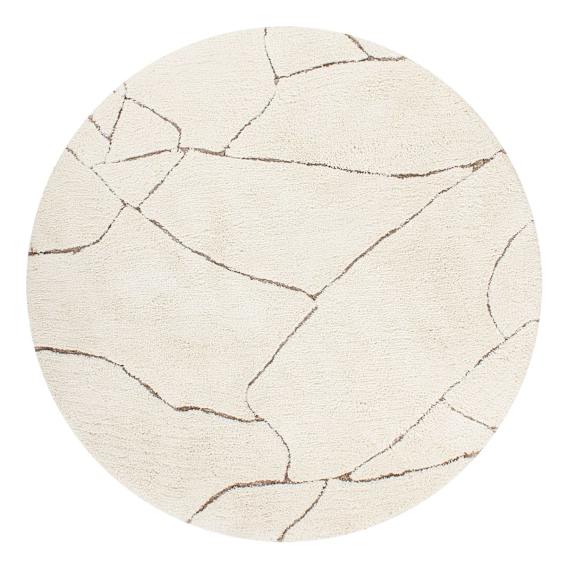 Aria Rug 200x200cm in Ivory