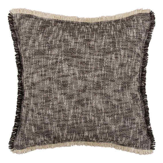 Arezzo Feather Fill Cushion 50x50cm in Cocoa