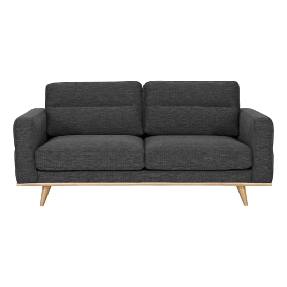 Astrid 2.5 Seater Sofa in Talent Charcoal / Leg