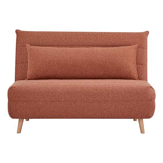 Astra 1.5 Seater Sofa Bed in Mars Rust