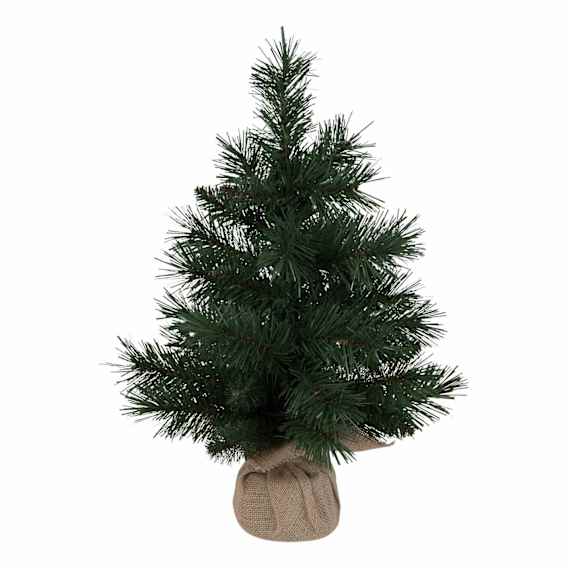 Ashbrooke Burlap Tree 28x46cm in Green