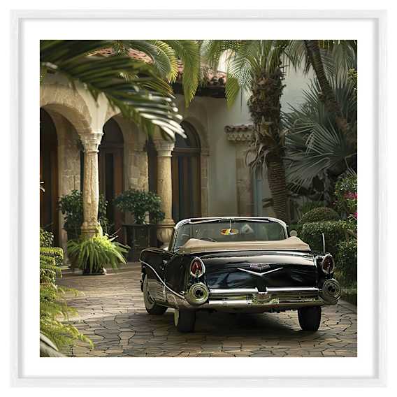Ashton Drive Framed Print in 103 x 103cm