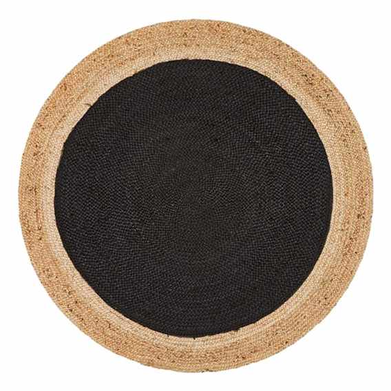 Atrium Polo Rug 200cm in Black