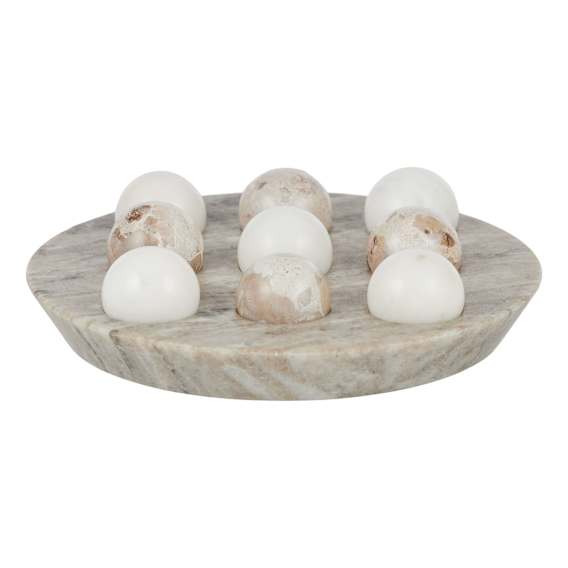 Atamai Game 24x8cm in White / Beige