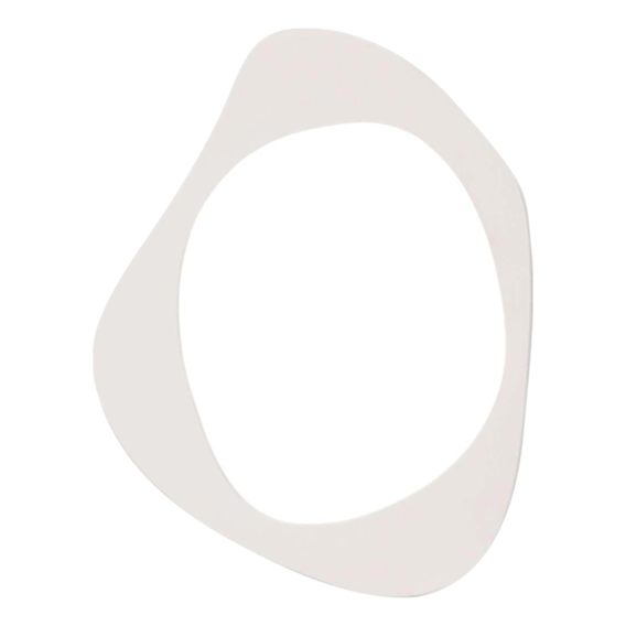 Aura Mirror 50X65cm in Shell