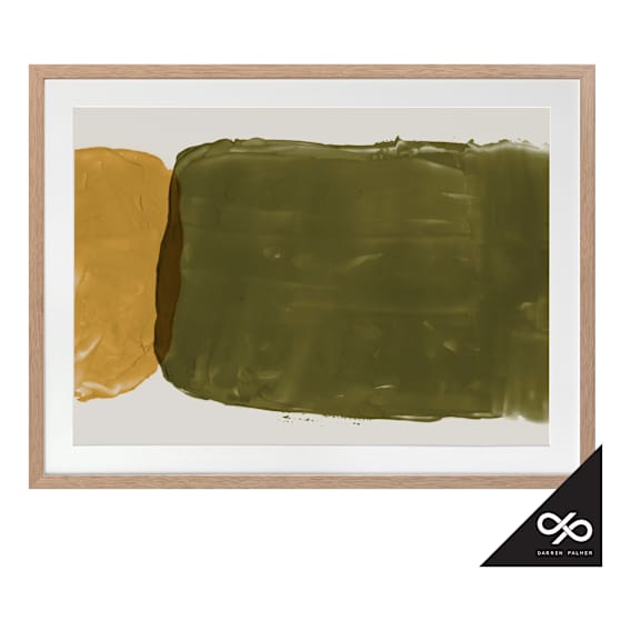 Austral Sun Landscape Framed Print in 105 x 84cm