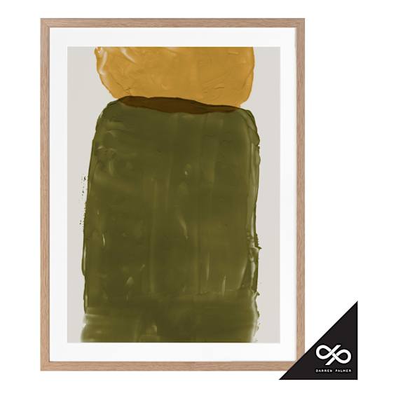 Austral Sun Portrait Framed Print in 84 x 105cm