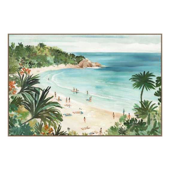 Aussie Summer Box Framed Canvas in 150 x 100cm