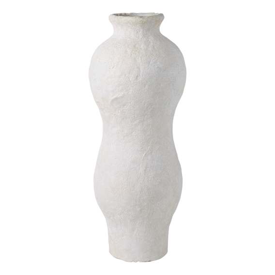 Batley Vase 27x68cm in Beige