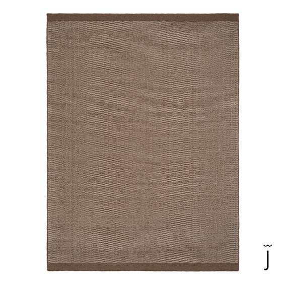 Bark Rug 200x290cm in Walnut