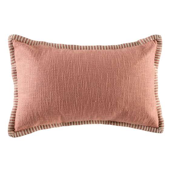 Barlow Feather Fill Cushion 60x40cm in Clay