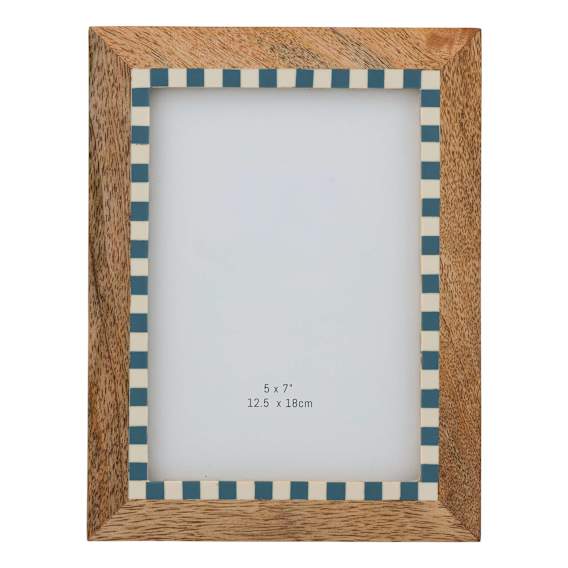 Barnet Photo Frame 16x21.5cm in Blue