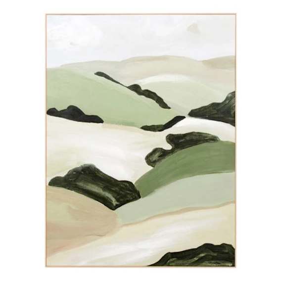 Barossa Box Framed Canvas in 105 x 140cm