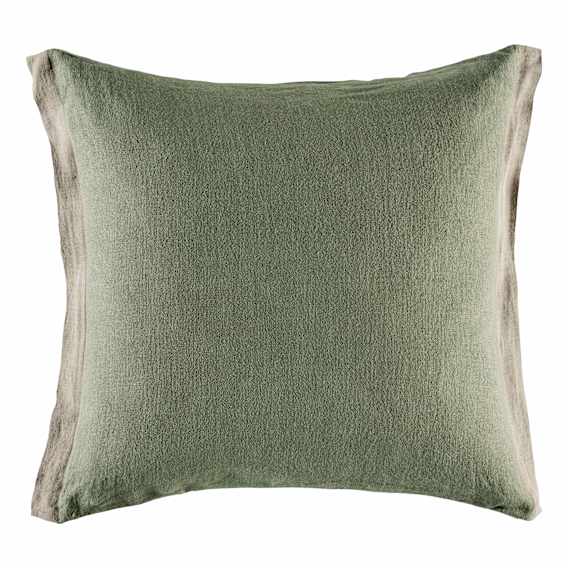 Belrose Feather Fill Cushion 50x50cm in Moss
