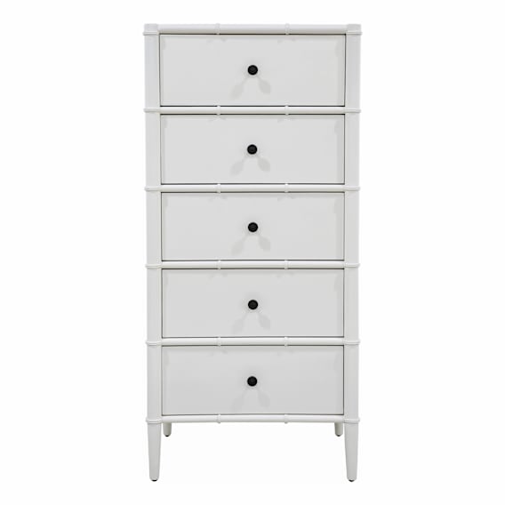 Bermuda Tallboy in Mangowood White