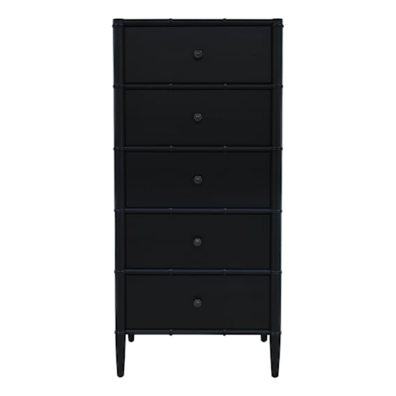 Bermuda Tallboy in Mangowood Black