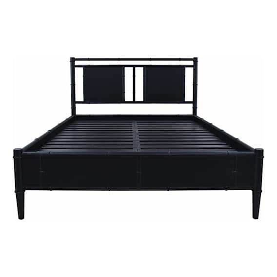 Bermuda King Bed Frame in Mangowood Black