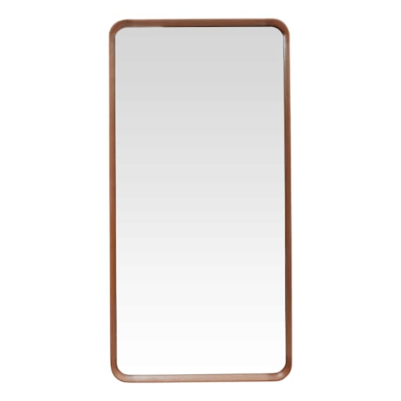 Benny Leaner Mirror 90x180cm in Walnut Stain