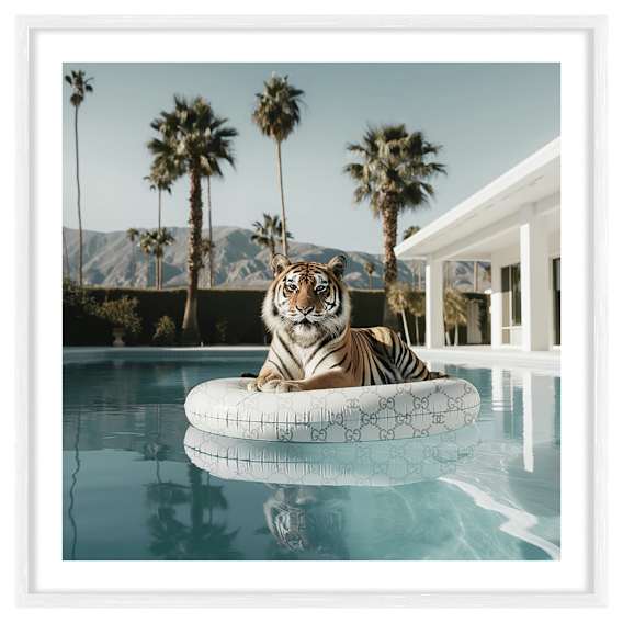 Biaggo Framed Print in 84 x 84cm
