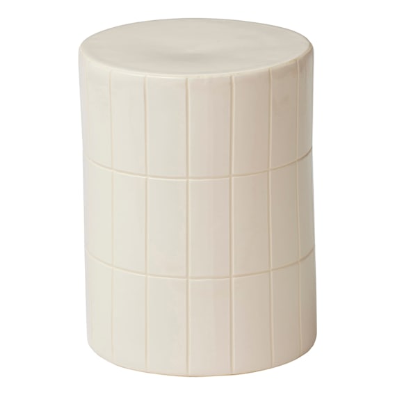 Boyd Side Table 33x44cm in Ivory