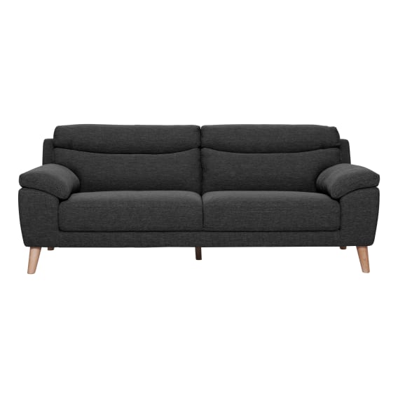 Bronco 3.5 Seater Sofa inTalent Charcoal