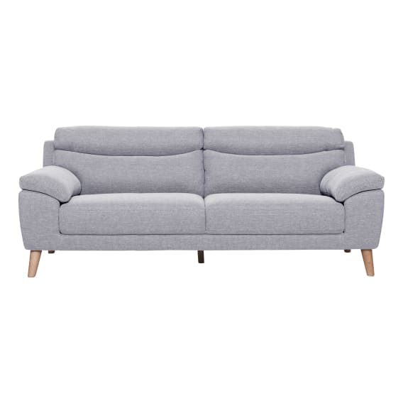 Bronco 3.5 Seater Sofa in Talent Silver