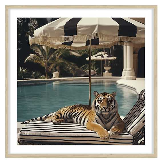 Briar Framed Print in 118 x 118cm