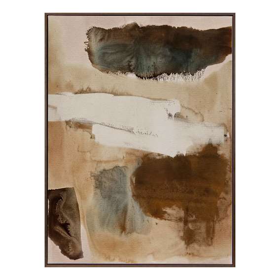 Brushed by Time Box Framed Canvas in 93 x 123cm