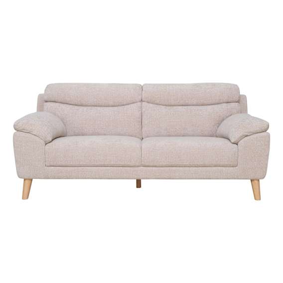 Bronco 3 Seater Sofa in Lila Beige