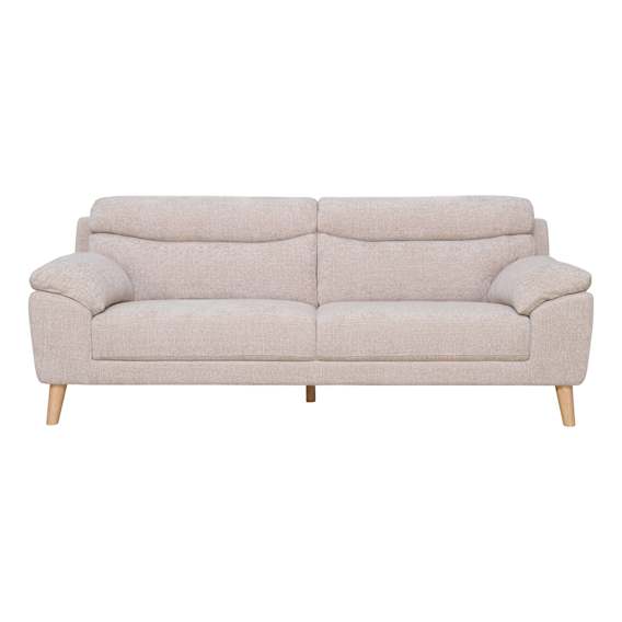 Bronco 3.5 Seater Sofa in Lila Beige