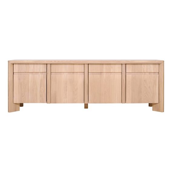 Bristol Entertainment Unit 180cm in Oak Mild Wash