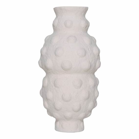 Bubble Vase 22x44cm in Cream