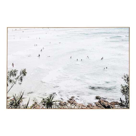 Byron Bay Box Framed Canvas in 150 x 100cm