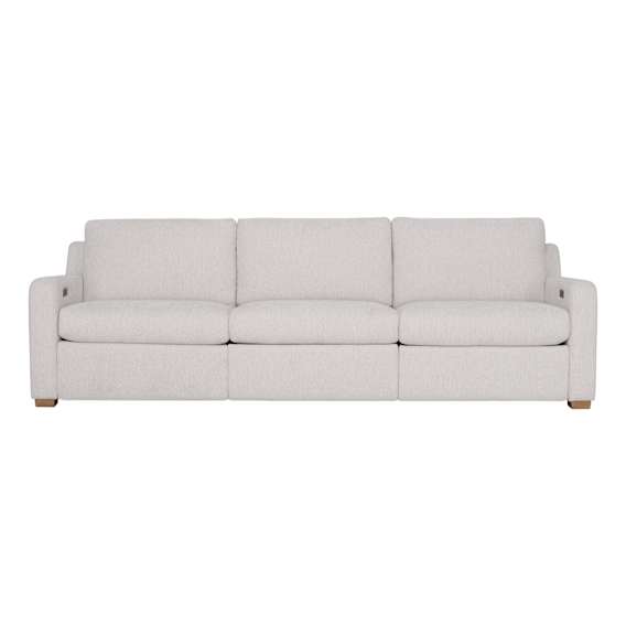 Angelo 3 Seater Recliner Sofa in Paddington Marshmallow