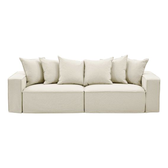 Ella 3 Seater Sofa in Lis Nature