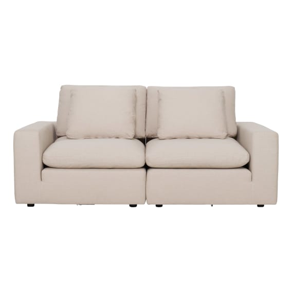 Mimi 2 Seater Sofa in Barbury Beige