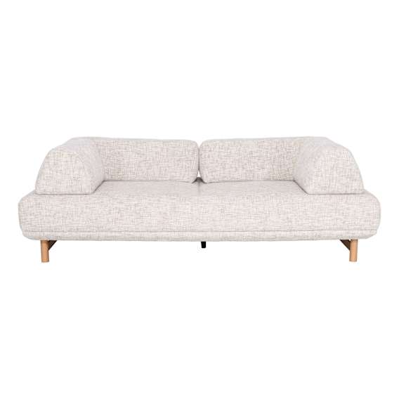 Studio 3 Seater Sofa with 2 Corner Backrests in Emmy Bone