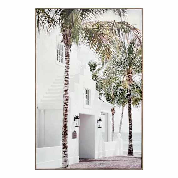 Casa De Palm Design A Box Framed Canvas in 80 x 120cm