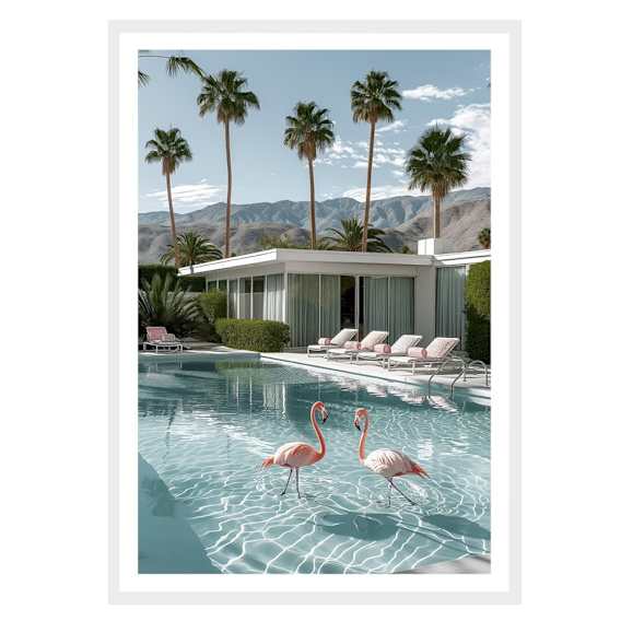 Calista Framed Print in 118 x 165cm