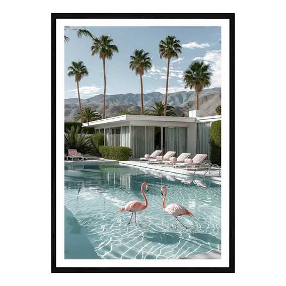 Calista Framed Print in 95 x 133cm