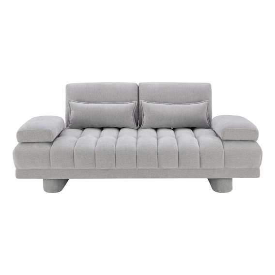 Carrie Small Sofa Bed in Fam Grey