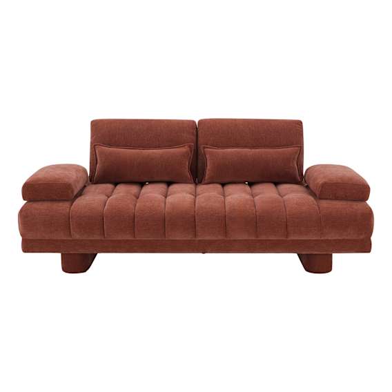 Carrie Small Sofa Bed in Fam Terracotta