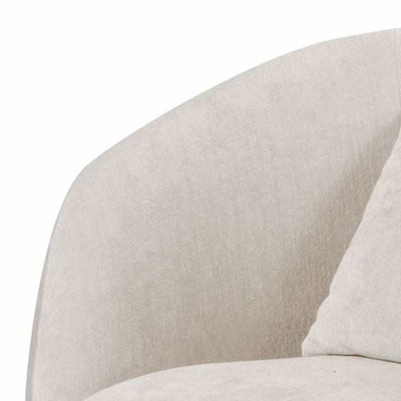 Swivel Armchair Material and Finishes